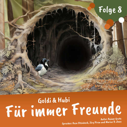 Hoerbuch Einschlafgeschichten für Kinder ab 3 Jahren | Goldi & Hubi – Für immer Freunde (Staffel 1, Folge 8) - Rainer Grote - Marius D. Zaus
