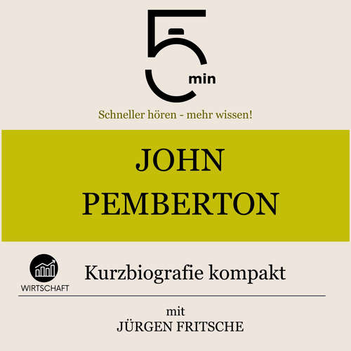 Hoerbuch John Pemberton: Kurzbiografie kompakt - 5 Minuten - Jürgen Fritsche