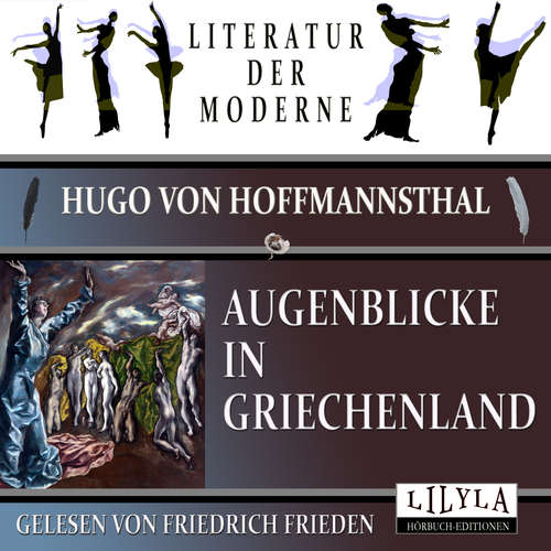 Hoerbuch Augenblicke in Griechenland - Hugo von Hofmannsthal - Friedrich Frieden