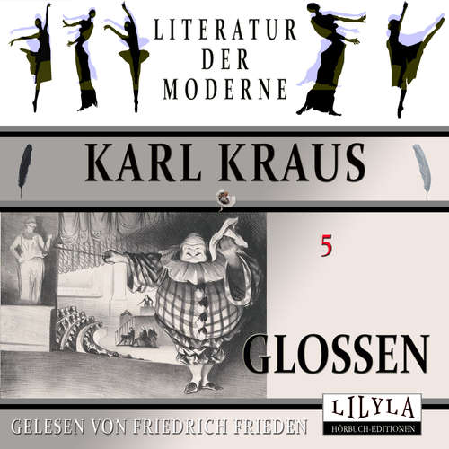 Hoerbuch Glossen 5 - Karl Kraus - Friedrich Frieden