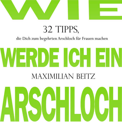 Hoerbuch Wie werde ich ein Arschloch - Maximilian Beitz - Maximilian Beitz