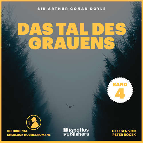 Hoerbuch Das Tal des Grauens - Sir Arthur Conan Doyle - Peter Bocek