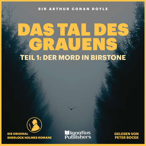 Hoerbuch Das Tal des Grauens (Teil 1: Der Mord in Birstone) - Sir Arthur Conan Doyle - Peter Bocek
