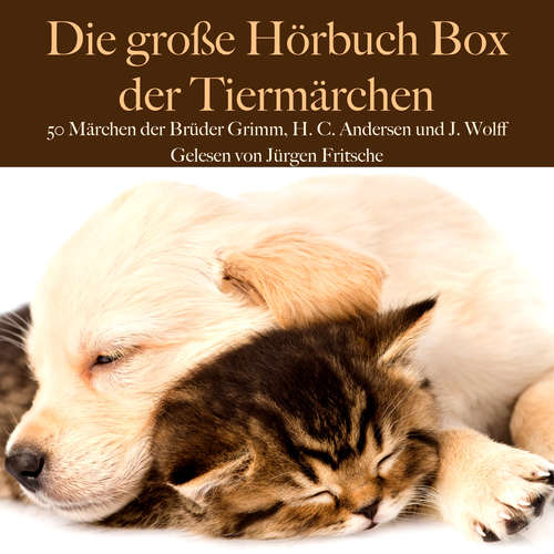Hoerbuch Die große Hörbuch Box der Tiermärchen - Hans Christian Andersen - Jürgen Fritsche