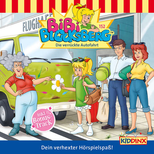 Hoerbuch Bibi Blocksberg, Folge 152: Die verrückte Autofahrt - Doris Riedl - Susanna Bonasewicz