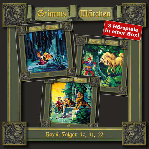 Hoerbuch Grimms Märchen, Box 4: Folgen 10, 11, 12 - Brüder Grimm - Peter Weis
