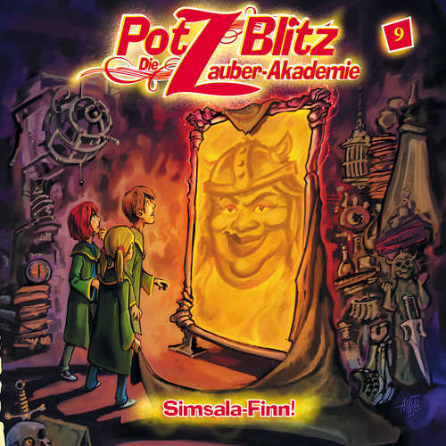 Hoerbuch Potz Blitz - Die Zauber-Akademie, Folge 9: Simsala-Finn - Christoph Piasecki - Heiko Akrap