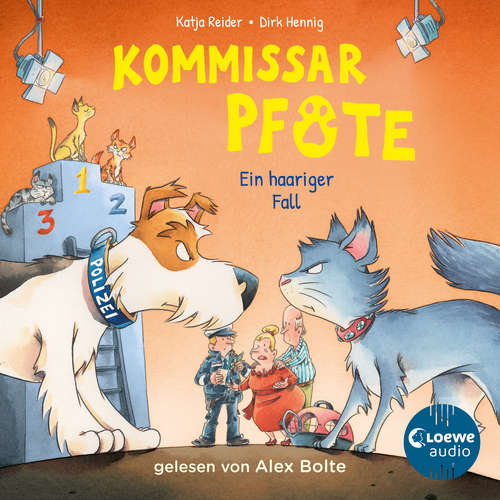 Hoerbuch Kommissar Pfote (Band 4) - Ein haariger Fall - Katja Reider - Alex Bolte