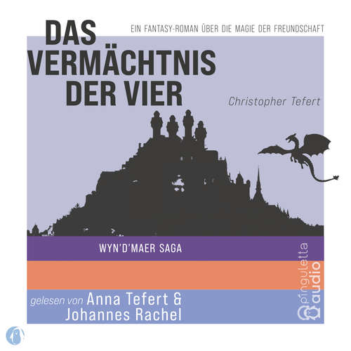 Hoerbuch Das Vermächtnis der Vier - Wyn'd'Maer Saga - Christopher Tefert - Anna Tefert