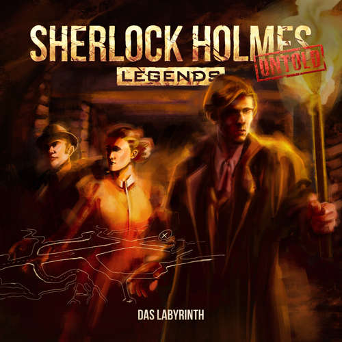 Hoerbuch Sherlock Holmes Legends, Untold, Folge 5: Das Labyrinth - Peter Krüger - Hannes Maurer