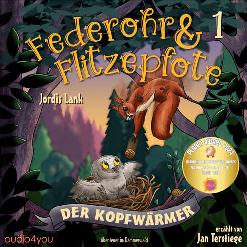 Hoerbuch Federohr und Flitzepfote 1 - Der Kopfwärmer - Jordis Lank - Jan Terstiege