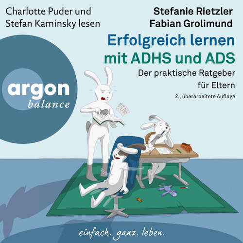 Hoerbuch Erfolgreich lernen mit ADHS und ADS - Stefanie Rietzler - Charlotte Puder