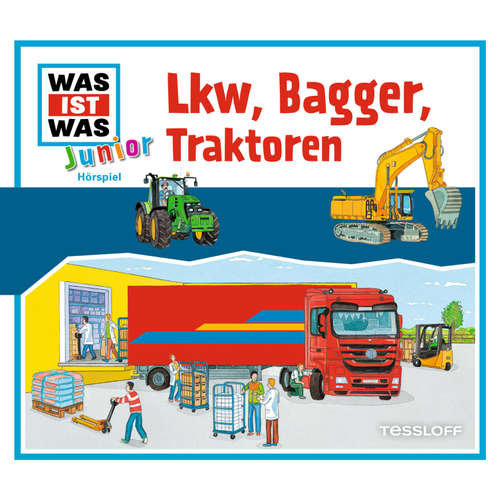 Hoerbuch 21: LKW, Bagger, Traktoren - Martin Lickleder - Reinhard Brock