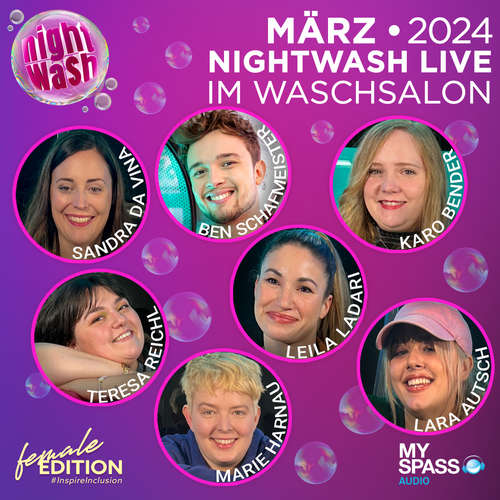 Hoerbuch NightWash Live, März 2024 - Female Edition - Ben Schafmeister - Ben Schafmeister