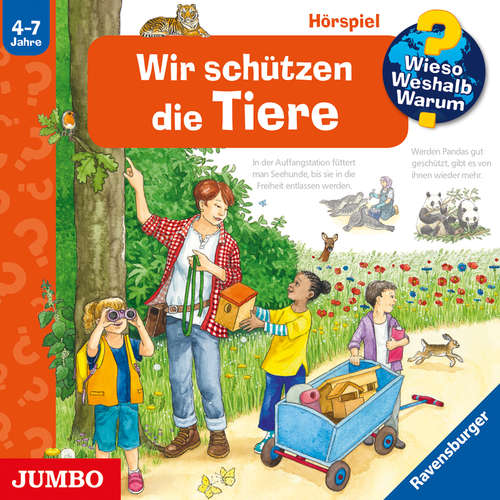 Hoerbuch Wir schützen die Tiere [Wieso? Weshalb? Warum? Folge 43] - Andrea Erne - Sonja Szylowicki