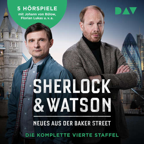 Hoerbuch Sherlock & Watson - Neues aus der Baker Street, Die komplette vierte Staffel: Folgen 16-20 - Viviane Koppelmann - Johann von Bülow