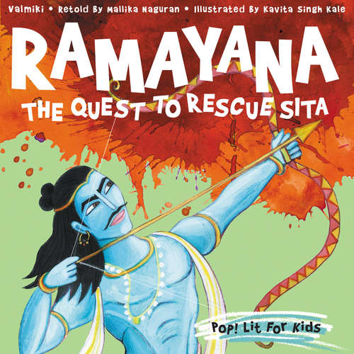 Audiobook Ramayana: The Quest to Rescue Sita - Mallika Naguran - Rishi Manuel
