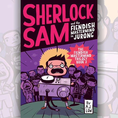 Audiobook Sherlock Sam and the Fiendish Mastermind in Jurong - A.J. Low - Andrew Marko