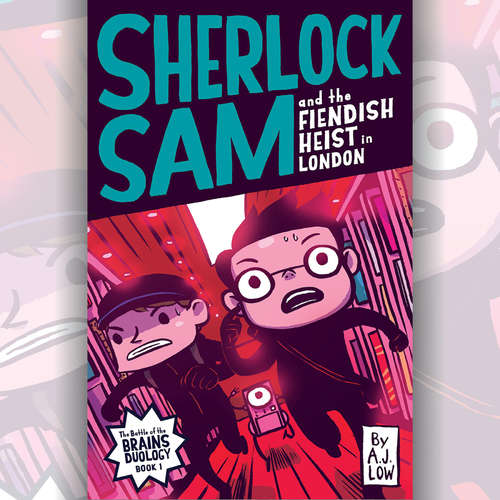 Audiobook Sherlock Sam and the Fiendish Heist in London - A.J. Low - Andrew Marko