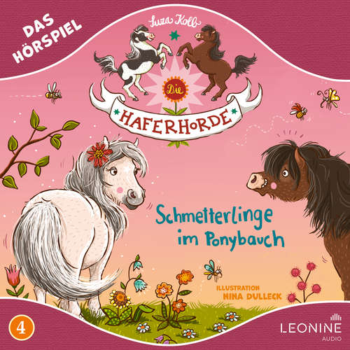 Hoerbuch Die Haferhorde - Schmetterlinge im Ponybauch (Hörspiel zu Band 4) - Suza Kolb - Kai Taschner