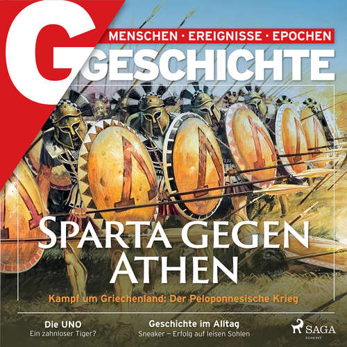 Hoerbuch G/GESCHICHTE - Sparta gegen Athen: Kampf um Griechenland: Der Peloponnesische Krieg - G/GESCHICHTE - Linda Cedli