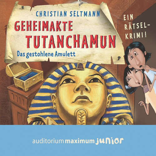 Hoerbuch Geheimakte Tutanchamun - Das gestohlene Amulett. Ein Rätselkrimi - Christian Seltmann - Martin Falkman