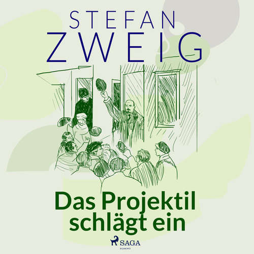 Hoerbuch Das Projektil schlägt ein - Stefan Zweig - Reiner Unglaub