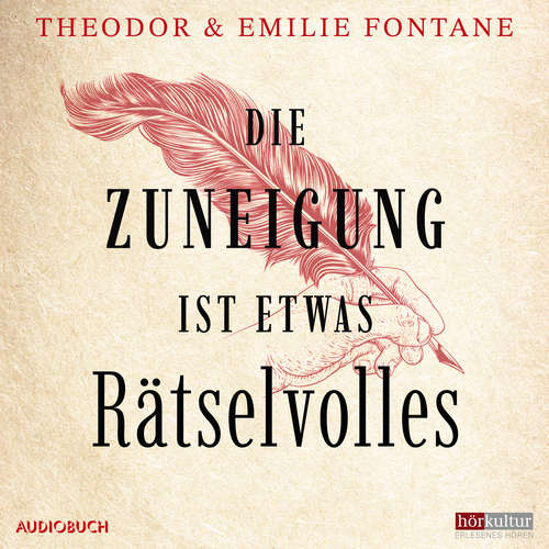 Hoerbuch Die Zuneigung ist etwas Rätselvolles - Theodor Fontane - Jennipher Antoni