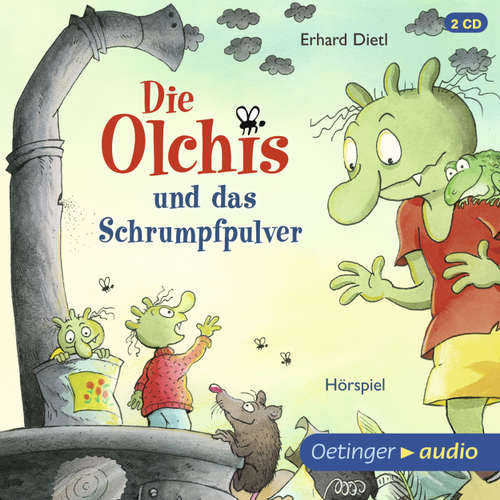 Hoerbuch Die Olchis, Die Olchis und das Schrumpfpulver - Erhard Dietl - Wolf Frass Hoerbuch Die Olchis, Die Olchis und das Schrumpfpulver - Erhard Dietl - Wolf Frass