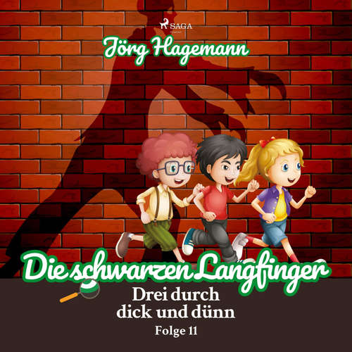 Hoerbuch Die schwarzen Langfinger (Drei durch dick und dünn, Folge 11) - Jörg Hagemann - Cathrin Bürger