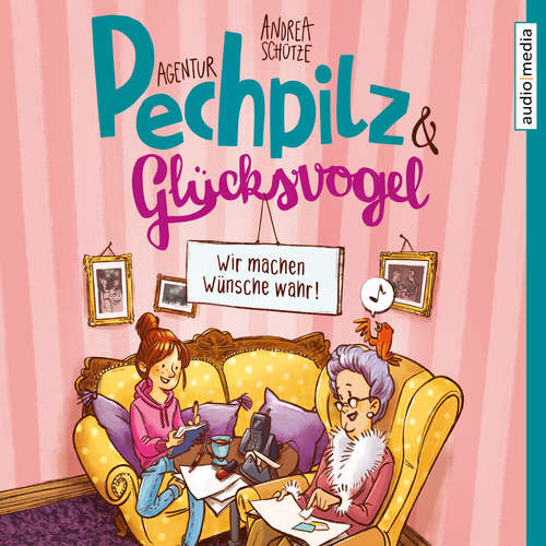 Hoerbuch Agentur Pechpilz und Glücksvogel - Andrea Schütze - Lea Kalbhenn
