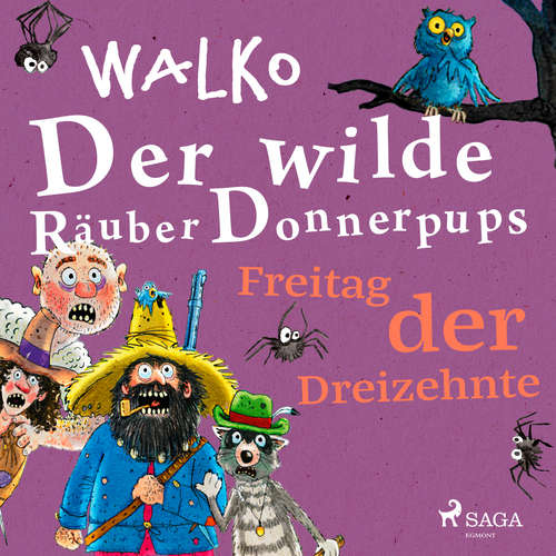 Hoerbuch Der wilde Räuber Donnerpups – Freitag der Dreizehnte - Walko - Martin Baltscheit