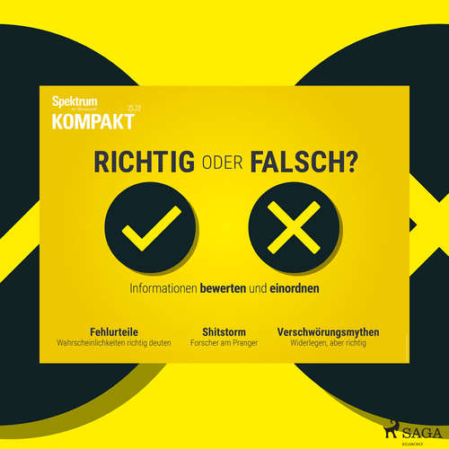 Hoerbuch Spektrum Kompakt: Richtig oder falsch? Informationen bewerten und einordnen - Spektrum Kompakt - Simone Terbrack