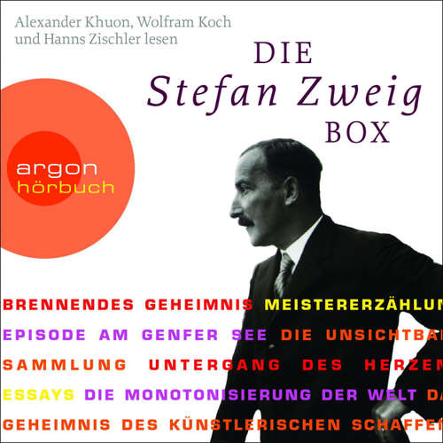Hoerbuch Die Stefan Zweig Box - Stefan Zweig - Stefan Zweig