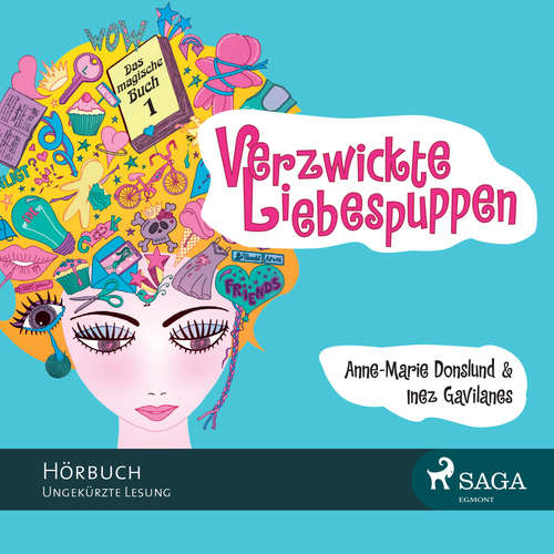 Hoerbuch Das magische Buch, Folge 1: Verzwickte Liebespuppen (Ungekürzt) - Anne-Marie Donslund - Giannina Spinty