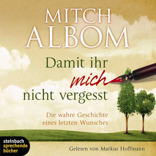Hoerbuch Damit ihr mich nicht vergesst - Die wahre Geschichte eines letzten Wunsches (Gekürzt) - Mitch Albom - Markus Hoffmann