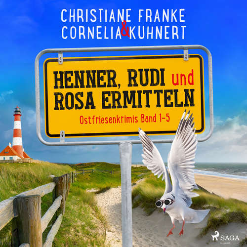 Hoerbuch Henner, Rudi und Rosa ermitteln: Ostfriesenkrimis Band 1-5 - Christiane Franke - Tetje Mierendorf