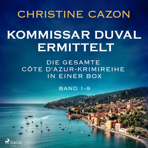 Hoerbuch Kommissar Duval ermittelt: Die gesamte Côte d'Azur-Krimireihe in einer Box (Band 1-9) - Christine Cazon - Gert Heidenreich