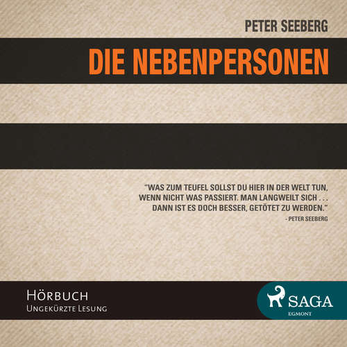 Hoerbuch Die Nebenpersonen (Ungekürzt) - Peter Seeberg - Matthias Lühn
