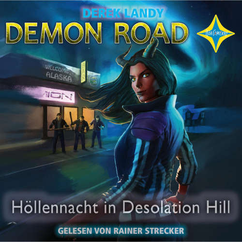 Hoerbuch Höllennacht in Desolation Hill - Demon Road, Teil 2 - Derek Landy - Rainer Strecker