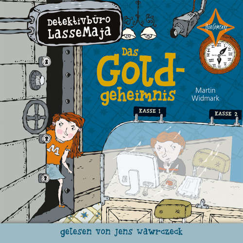 Hoerbuch Das Goldgeheimnis - Detektivbüro LasseMaja, Teil 10 - Martin Widmark - Jens Wawrczeck
