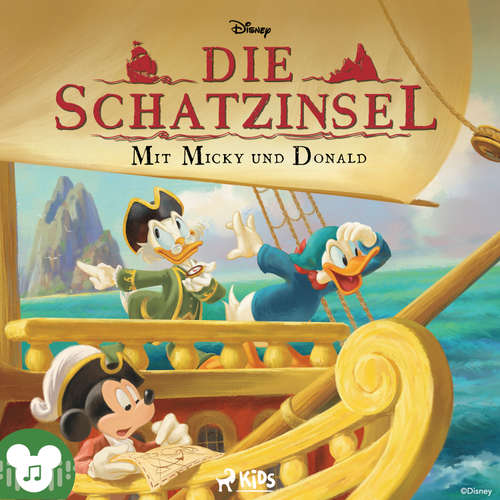 Hoerbuch Die Schatzinsel - Mit Micky und Donald - Disney - Robyn Schmidder