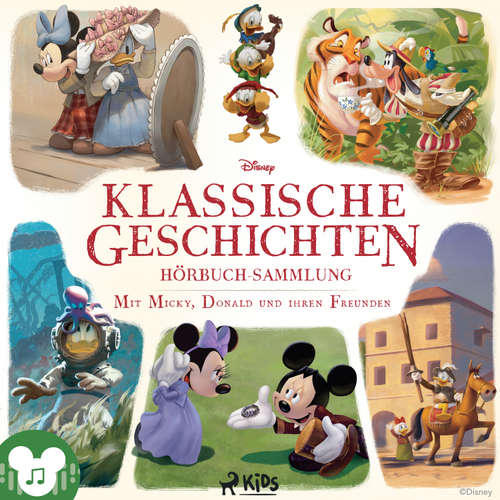 Hoerbuch Klassische Geschichten Hörbuch-Sammlung - Mit Micky, Donald und ihren Freunden - Disney - Robyn Schmidder