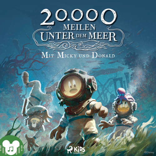 Hoerbuch 20.000 Meilen unter dem Meer - Mit Micky und Donald - Disney - Robyn Schmidder