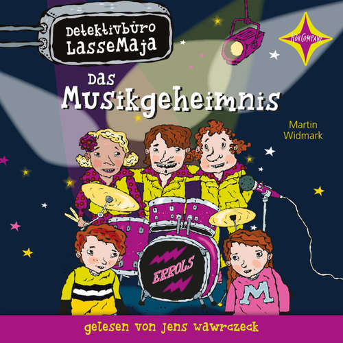 Hoerbuch Das Musikgeheimnis - Detektivbüro LasseMaja, Teil 34 - Martin Widmark - Jens Wawrczeck