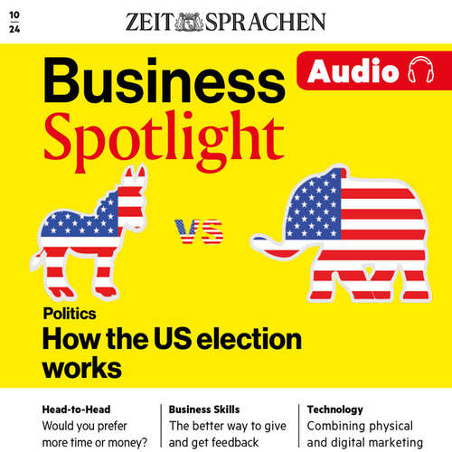 Audiobook Business Englisch lernen Audio – Präsidentschaftswahl in den USA - Melita Cameron-Wood - Damion Sanchez