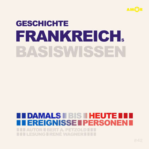 Hoerbuch Geschichte Frankreichs - Damals bis heute. Ereignisse, Personen, Zusammenhänge - Basiswissen - Bert Alexander Petzold - René Wagner