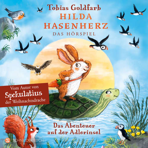Hoerbuch Hilda Hasenherz. Das Abenteuer auf der Adlerinsel - Tobias Goldfarb - Astrid Kohrs