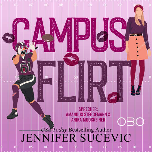 Hoerbuch Campus Flirt - Jennifer Sucevic - Amandus Steggemann