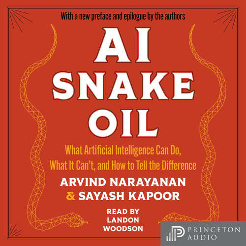 Audiobook AI Snake Oil - Sayash Kapoor - Landon Woodson